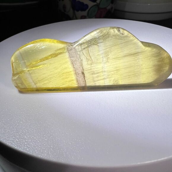 Yellow Fluorite Crystal Cloud Carving‎ - Picture 6 of 11